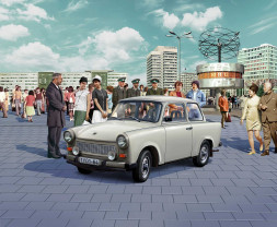 1:24 Trabant 601, 60th Anniversary (Gift Set)