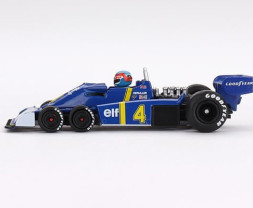 1:64 Tyrrell P34, No.4, Patrick Depailler, 1976 Swedish GP 2nd Place