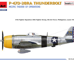 1:48 Republic P-47D-28RA Thunderbolt, Pacific Theater of Operations (basic kit)