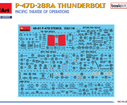 1:48 Republic P-47D-28RA Thunderbolt, Pacific Theater of Operations (basic kit)