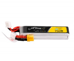 Gens Ace LiPo Tattu Serie - 2S 750mAh 7.6V 2S1P (95C) HV XT30U-F