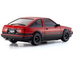 Mini-Z AWD Toyota Corolla Levin AE86 Red/Black s vysílačem KT-531P