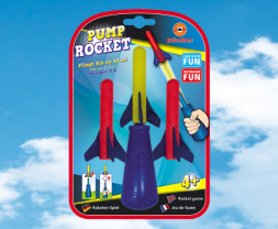 Pump Rocket – vzduchem poháněná raketa (3 ks)