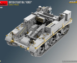 1:35 Stuart Mk.I „Honey“ Early w/ Interior Kit