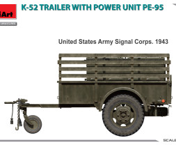 1:35 K-52 Trailer with Power Unit PE-95