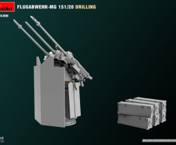 1:35 Flugabwehr-MG 151/20 Drilling