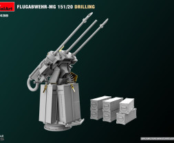 1:35 Flugabwehr-MG 151/20 Drilling