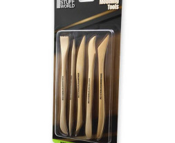 Wooden Modeling Tools (5 pcs)