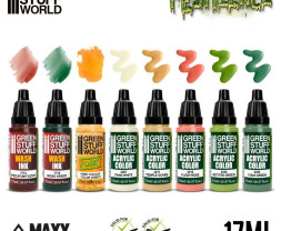 Acrylic Paint Set – Pestilence (8× 17 ml)