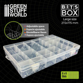 Storage Bits Boxes Large – Large Box with Variable Storage Spaces