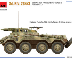 1:35 Sd.Kfz.234/3 Schwerer Panzerspähwagen Stummel