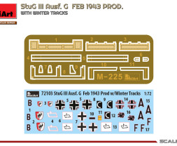 1:72 StuG III Ausf.G, Feb. 1943 w/ Winter Tracks