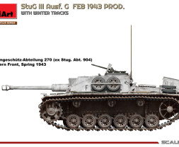 1:72 StuG III Ausf.G, Feb. 1943 w/ Winter Tracks