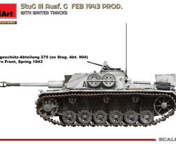 1:72 StuG III Ausf.G, Feb. 1943 w/ Winter Tracks