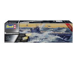 1:72 German Submarine Type IX C (Platinum Edition)