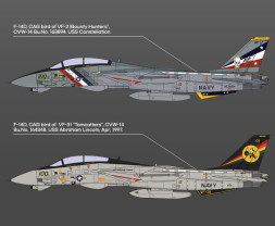 1:72 Grumman F-14D Tomcat „VF-2 Bounty Hunters″