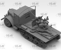 1:35 Sd.Kfz.3b w/ FlaK 38 AA Gun