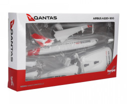 1:200 Airbus A220-300 (BD-500-1A11), QantasLink, 2010s Colors, Koala (Snap-Fit)