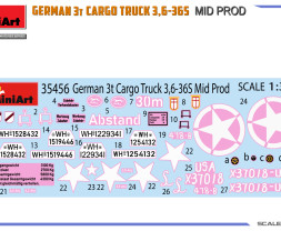 1:35 German 3t Cargo Truck 3,6-36S Mid Production