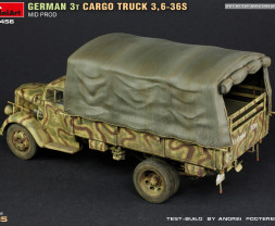 1:35 German 3t Cargo Truck 3,6-36S Mid Production