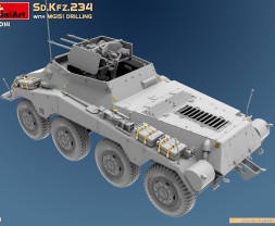 1:35 Sd.Kfz.234 w/ MG 151 Drilling