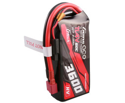 Gens ace G-Tech LiPo - 3S 3600mAh 11.4V 3S1P HV (60C) Dean-T Plug