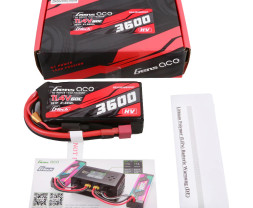 Gens ace G-Tech LiPo - 3S 3600mAh 11.4V 3S1P HV (60C) Dean-T Plug