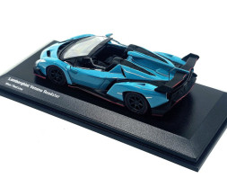 1:64 Lamborghini Veneno Roadster (Blue / Red Line)