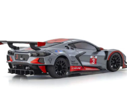 Kyosho Mini-Z RWD: Karoserie Chevrolet Corvette C8-R Gun Metal / Red