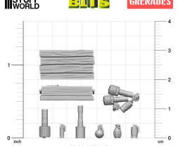 Resin Grenades – resinové granáty (40 ks)
