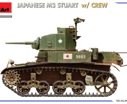 1:35 Japanese M3 Stuart w/ Crew