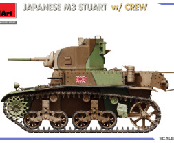 1:35 Japanese M3 Stuart w/ Crew