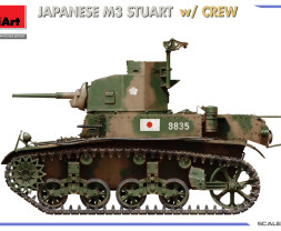 1:35 Japanese M3 Stuart w/ Crew