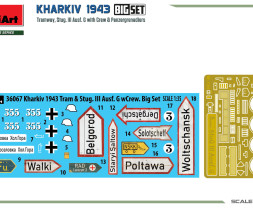 1:35 Kharkiv 1943: Tram & Stug.III Ausf.G w/ Crew