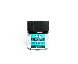 Tamiya Brush Paint for Polycarbonate – Black (23 ml)