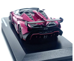 1:64 Lamborghini Veneno Roadster (Purple / Red Line)