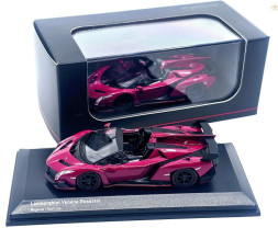 1:64 Lamborghini Veneno Roadster (Purple / Red Line)