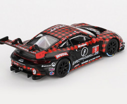 1:64 Porsche 911 GT3 R, No.9, GTD PRO Pfaff Motorsports IMSA 2023 Sebring 12 Hrs