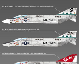 1:48 McDonnell Douglas F-4J Phantom II, VMFA-333 Fighting Shamrocks