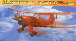 Waco YMF-5889 mm - scale model of